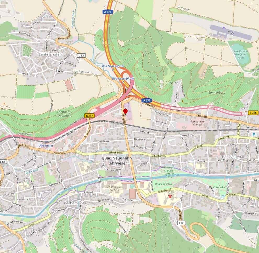 Bild der Strassenkarte für Feuerschutz-Ockenfels